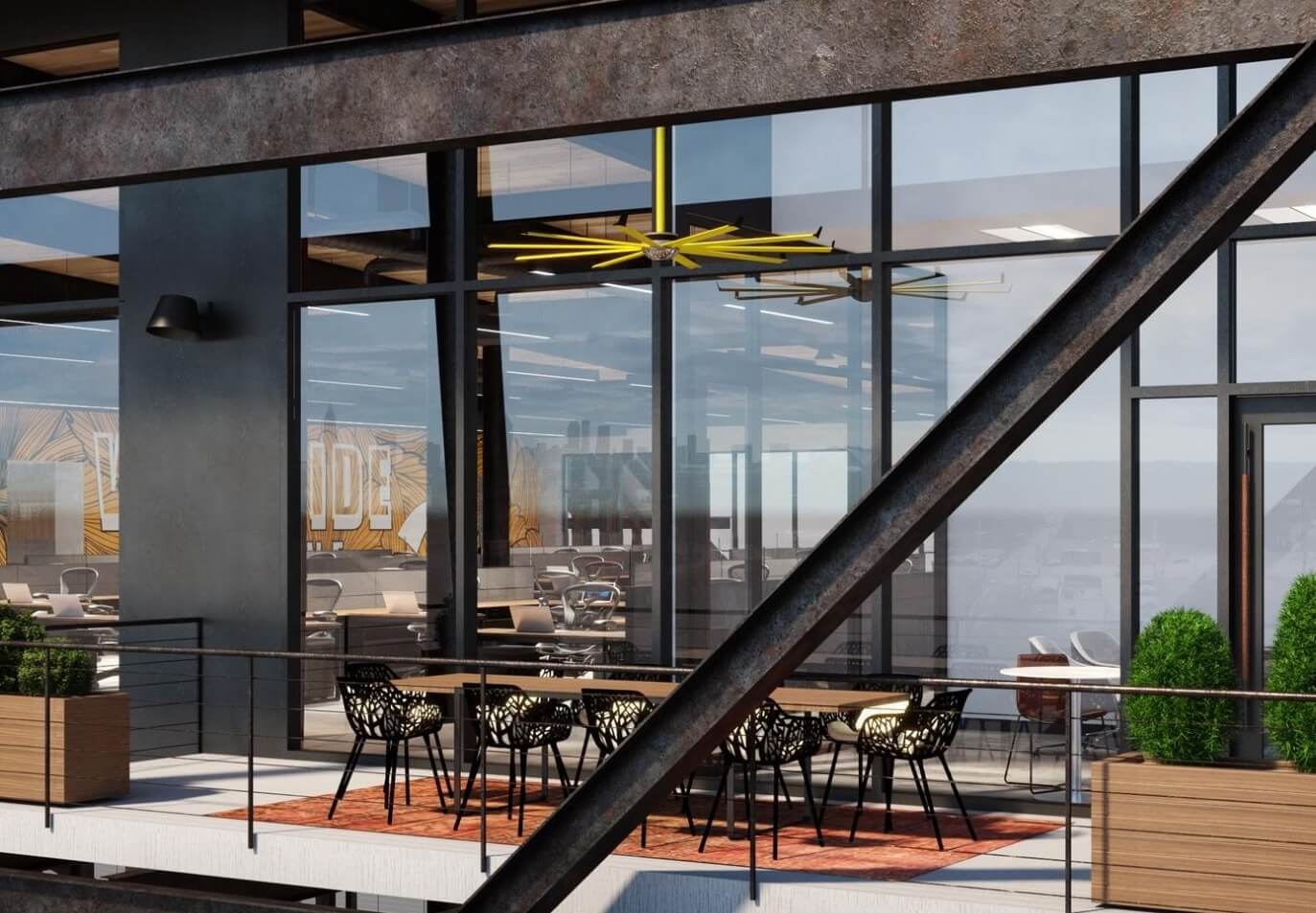 Echo Street West Outdoor Workspaces