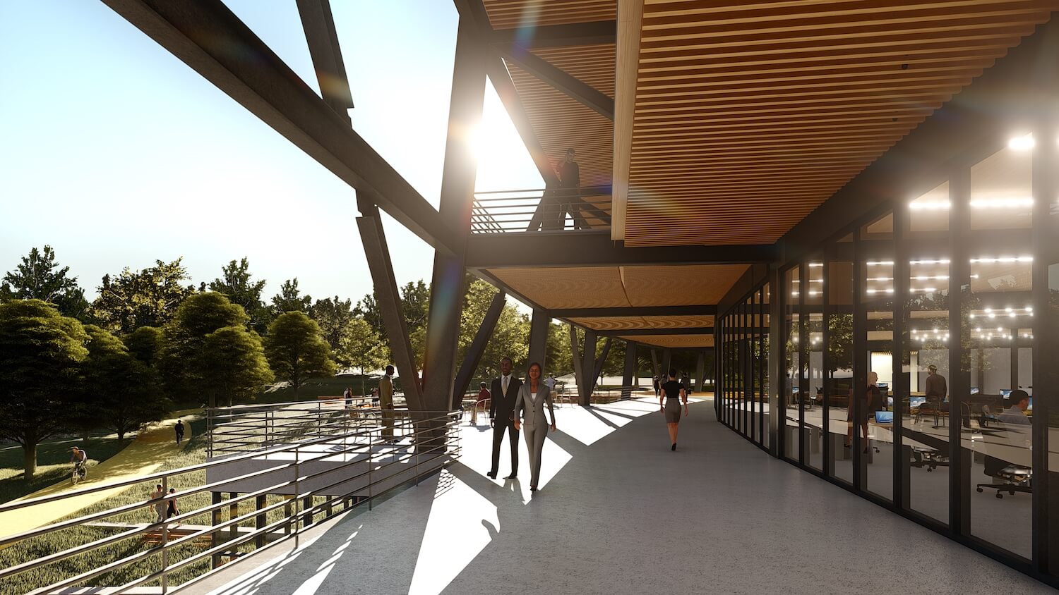Echo Street West Office Rendering