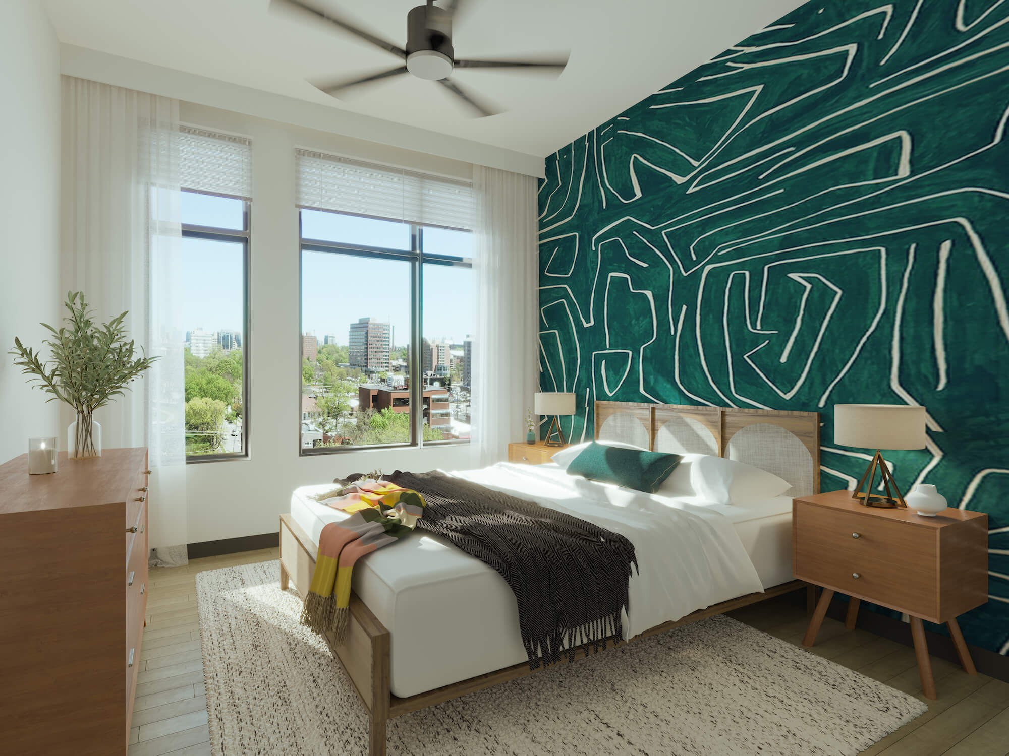 Bedroom Rendering at Vibe