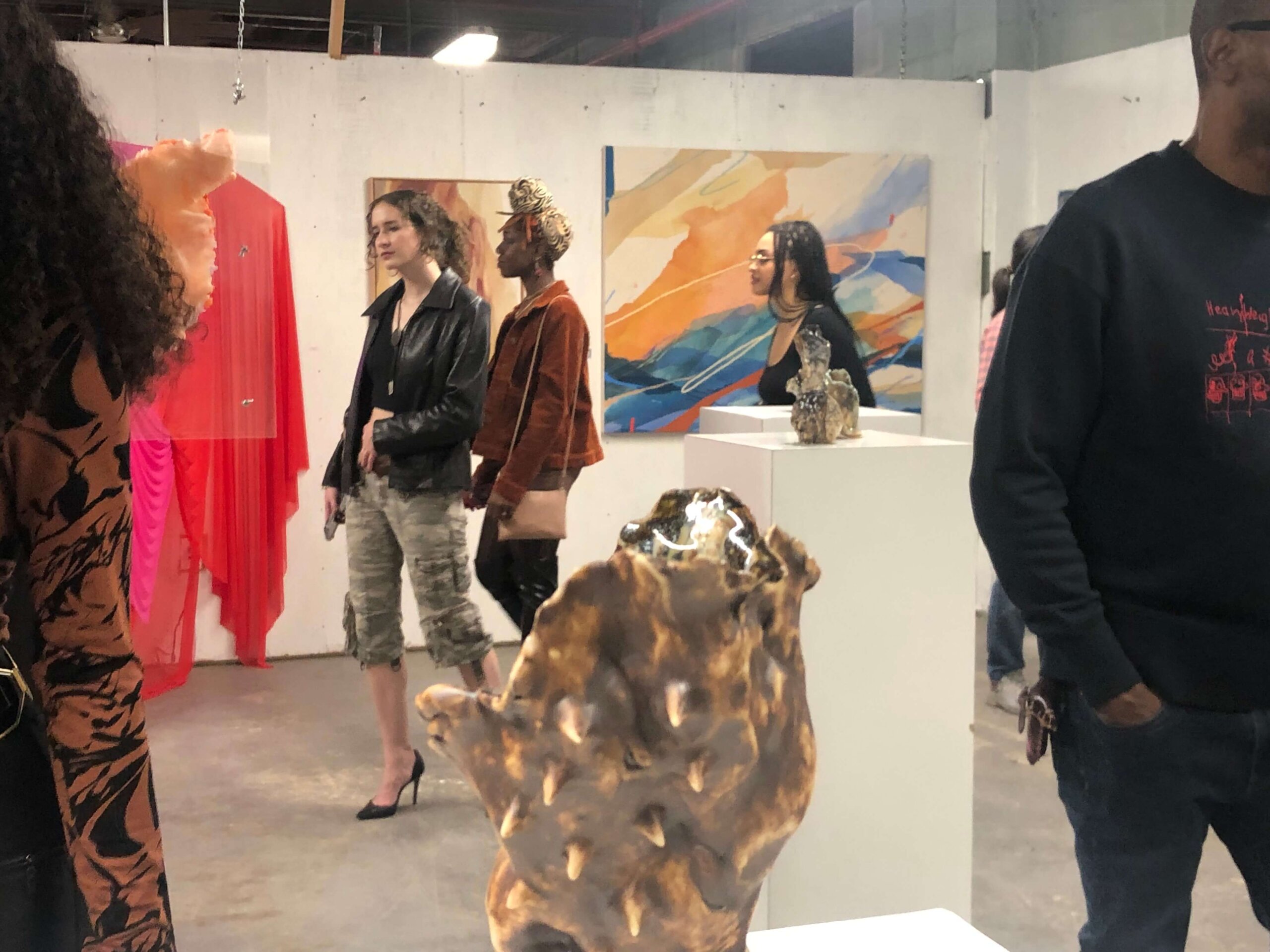 Opening Reception at Echo Contemporary Art at Guardian Studios 3-18-23